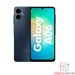 CELULAR SAMSUNG A06 / PANTALLA 6.7" / 4GB RAM / 128GB DE ALMACENAMIENTO / BATERIA 5000MAH / NEGRO