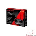 ROUTER MERCUSYS MR80X / WI-FI 6 AX3000 / DUAL-BAND / 3GBPS / GIGABIT / MU-MIMO / OFDMA