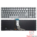 TECLADO RETROILUMINADO PARA LAPTOP / HP ENVY / 17-CG / 17M-CH0013DX / 17M-CH / 17M-CH0000 / 17M-CH0XXX / PLATEADO