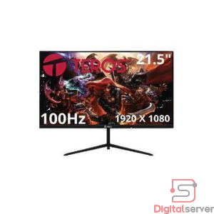 MONITOR TEROS TE-2126S / 21.5” / FHD 1920X1080 / 100HZ / 5MS / PANEL AHVA / PLANO / HDMI + VGA + AUDIO IN