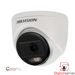 CAMARA HIKVISION DS-2CE70DF0T-LMFS / DOMO / 2MP SELLADO HD-TVI 1080P IR 10-20M / IP67 / COLORVU CON AUDIO DUAL