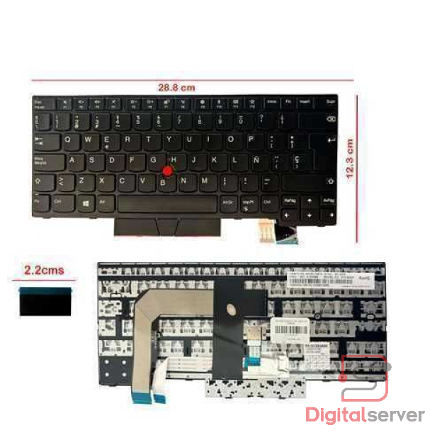 TECLADO PARA LAPTOP LENOVO / T470 / T480 / A475 / A485 (ESPAÑOL)
