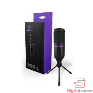 MICRÓFONO GAMING / PRIMUS ETHOS 100T PMI-101 / USB / MONTAJE DE ESCRITORIO / NEGRO