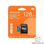 MICRO SD ADATA 128GB / UHS-I V10 A1 / 100MB/S / FHD / CLASE 10 / ADAPTADOR SD / RESISTENTE AL AGUA Y GOLPES