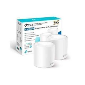 SISTEMA WIFI 6 / MESH / TP-LINK / AX3000 MBPS / KIT DE 2 ROUTERS / DUAL BAND / GIGABIT / X50