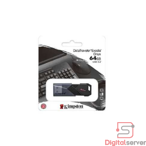 PENDRIVE KINGSTON DATATRAVELER ONYX / 64 GB / USB 3.2 GEN 1 / NEGRO