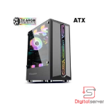 CASE ARMAGGEDDON TRITON PRO 300 / 3 COOLER / NEGRO / ATX / MICRO-ATX / VIDRIO TEMPLADO
