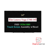 Pantalla táctil para Lenovo Yoga C740-14 C740-14IML 81TC M140NWFA R3.