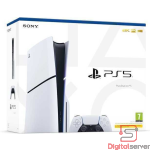 CONSOLA SONY PS5 PLAYSTATION 5 SLIM / CON LECTOR DE DISCOS / 1 CONTROL INALÁMBRICO / 4K UHD / WIFI / BLANCO
