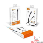 CABLE DE DATOS / LDNIO / USB A-LIGHTNING / 90 GRADOS / 1 METRO / CARGA RÁPIDA /