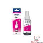 BOTELLA DE TINTA EPSON 664 ORIGINAL / MAGENTA ROJA / SISTEMA ECOTANK / 70ML