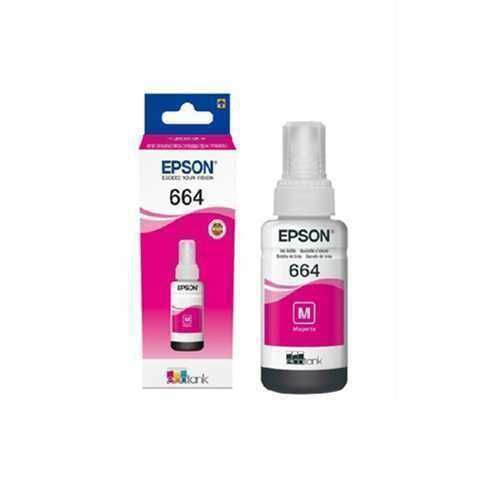 BOTELLA DE TINTA EPSON 664 ORIGINAL / MAGENTA ROJA / SISTEMA ECOTANK / 70ML