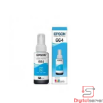 BOTELLA DE TINTA EPSON 664 ORIGINAL / AZUL CIAN / SISTEMA ECOTANK / 70ML