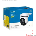 CÁMARA TP-LINK / TAPO C510W / 2K QHD / EXTERIOR / PTZ 360 / IP65 / VISIÓN NOCTURNA A COLOR / IA / PARA EXTERIOR