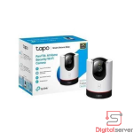 CÁMARA / TP-LINK / TAPO C225 / 2K QHD / PTZ 360° / IP65 / VISIÓN NOCTURNA INVISIBLE / DETECCIÓN IA / PARA INTERIOR