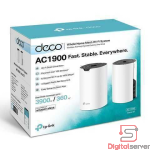 SISTEMA MESH / WIFI / TP-LINK / DECO S7 / AC1900 / DOBLE BANDA / 2 UNIDADES / 3 PUERTOS GIGABIT / COMPATIBLE ALEXA / 3900FT² COBERTURA