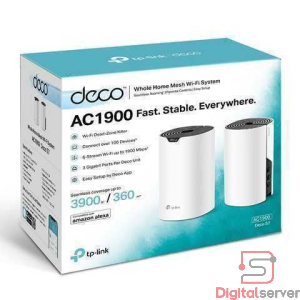 SISTEMA MESH / WIFI / TP-LINK / DECO S7 / AC1900 / DOBLE BANDA / 2 UNIDADES / 3 PUERTOS GIGABIT / COMPATIBLE ALEXA / 3900FT² COBERTURA
