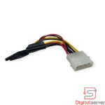 CABLE DE PODER MOLEX 4 PINES A SATA / HDD SSD / 15 CMS