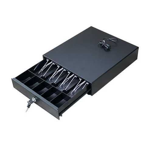 CAJA REGISTRADORA DE DINERO DEXTOR TM-CASH25 CON RJ12 / X5 BILLETES MONEDAS. - Imagen 2