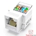 JACK DE RED KEYSTONE CAT 6 UTP / BLANCO / HEMBRA