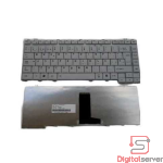 TECLADO PARA TOSHIBA SATELLITE A200 A205 A210 A215 A300 A305 A305D A350 A355 L200 L205 L300 L305 L305D M200 M205 M300 / PLATEADO / ESPAÑOL
