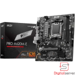 MAINBOARD MSI PRO A620M-E / DDR5 / MICRO-ATX / SOCKET AM5 / HDMI / VGA / NEGRO
