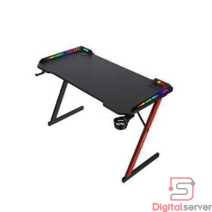 MESA GAMING XTRIKE DK-05 / SUPERFICIE AMPLIA / ILUMINACIÓN LED / DISEÑO ERGONÓMICO / RGB / ESTRUCTURA METÁLICA /