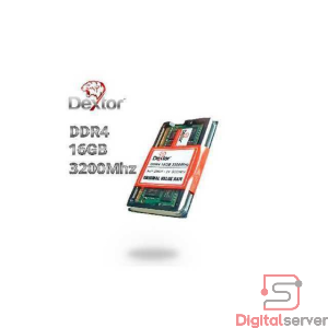 MEMORIA RAM DEXTOR DDR4 16GB 3200MHZ PARA LAPTOP / PC4-25600 / 1.2V / SODIMM 