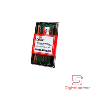 MEMORIA RAM DEXTOR 8GB DDR3L 1333MHZ PC3-10600-1.35V SODIMM / PARA LAPTOP