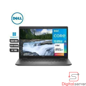 LAPTOP DELL LATITUDE 3450 / INTEL CORE I5-1335U / 16GB RAM / 512GB SSD M.2 / IRIS XE GRAPHICS / 14" FULL HD / GRIS / TECLADO ESPAÑOL