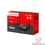 ROUTER MERCUSYS MR62X / WI-FI 6 AX1500 / DUAL-BAND / COMPATIBLE EASYMESH / 4 CONECTORES