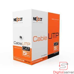 CABLE DE RED / CATEGORÍA 5E / 305 METROS / NEXXT PROFESSIONAL / EXTERIOR – ETHERNET UTP / 24AWG / 100% COBRE