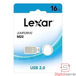 PENDRIVE LEXAR M22 / 16GB / USB 2.0 / METÁLICO / COLOR SILVER / ULTRA COMPACTO