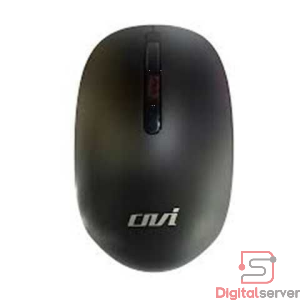 MOUSE OVI WM-121 / NEGRO / USB / INALAMBRICO / 1000 DPI / 2.4GHZ