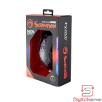 MOUSE GAMER / MARVO M209 / RGB / 6400 DPI / ERGONÓMICO / 6 BOTONES / USB 2.0 / 1.5M / 