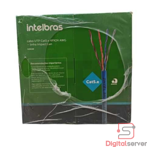CABLE DE RED INTELBRAS CATEGORIA 5E  / 305 METROS / 100% COBRE