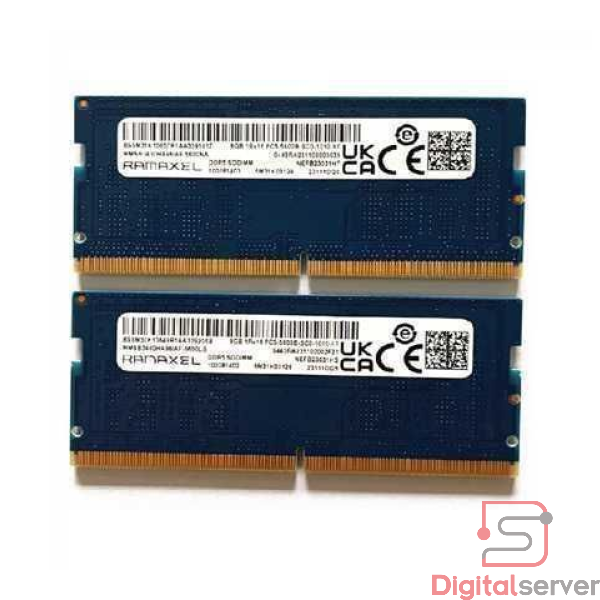 MEMORIA RAM RAMAXEL DDR5 / 8GB / 5600MHZ / SODIMM / PC5-5600B