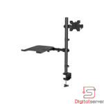 SOPORTE DOBLE NITRON MM10 PARA LAPTOP DE HASTA 15.6” Y MONITOR DE HASTA 32”
