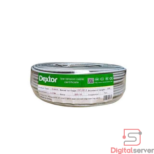 CABLE DE RED DEXTOR CATEGORIA 6 INTERIOR / 70% COBRE / CABLE CERTIFICADO / TRANSFERENCIA 1GBPS / 100 METROS