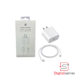 CARGADOR PARA IPHONE 14 PRO MAX TIPO C A LIGHTNING / 20W CARGA RAPIDA / CUBO + CABLE