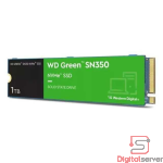 UNIDAD DE ESTADO SOLIDO SSD WD WESTERN DIGITAL GREEN /  SN350 1TB / M.2 2280 / NVME / PCIE GEN3 X4 / 2400MB/S 