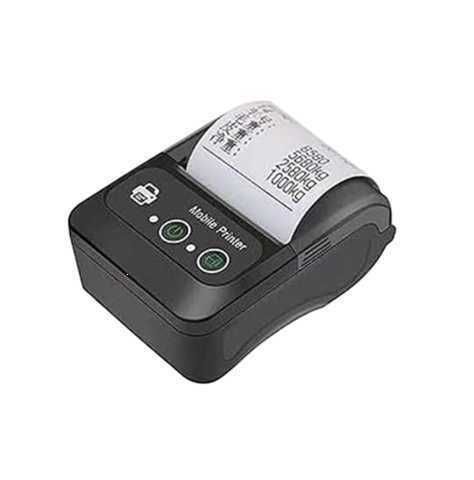 IMPRESORA TERMICA DE RECIBOS RUDOSTAR HS-E-POS3 / PORTATIL / USB / BLUETOOTH / 58MM / IOS / ANDROID / WINDOWS