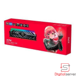 MEMORIA RAM DDR4 16GB / XPG SPECTRIX D41 RGB / 3200MHZ CL16 / NEGRO / CON ILUMINACIÓN RGB