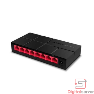 SWITCH MERCUSYS DE 8 PUERTOS MS108G / 10-100-1000MBPS / PLUG AND PLAY / GIGABIT
