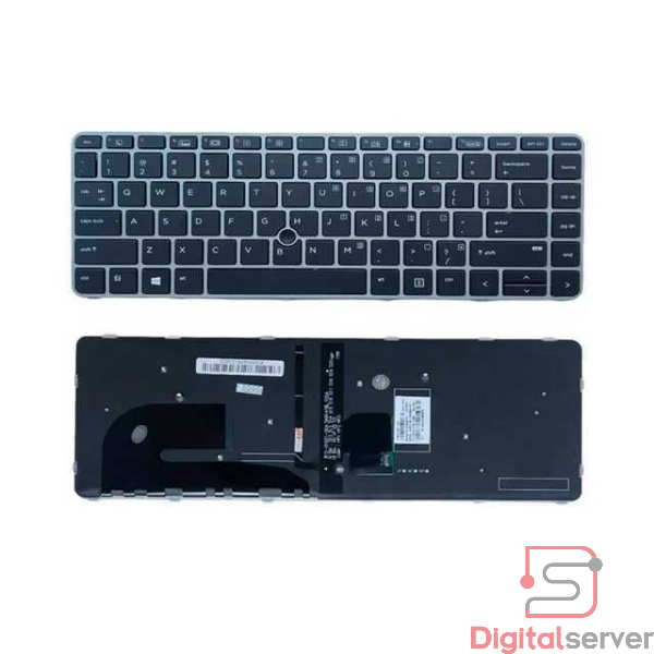 TECLADO HP ELITEBOOK 840 G3 840 G3 / 840 G4 / 848 G3 / 848 G4 / 745 G3 / 745 G4 CON LUZ / GRIS 