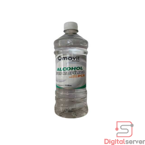 BOTELLA DE ALCOHOL ISOPROPILICO QMOVIL MACHINES / 1 LITRO / LIMPIA TARJETA PCB