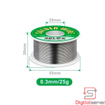 HILO DE SUELDA RELIFE RL-445 DIAMETRO 0.3MM / ALTA PUREZA / 25 GRAMOS
