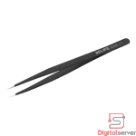 PINZA RECTA ANTIESTATICA RELIFE RL-ESD-11 / COLOR NEGRO 