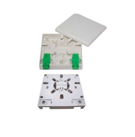 CAJA ROSETA DE TERMINACIÓN ÓPTICA / FTTH / 2 PUERTOS SC APC / MONOMODO / MONTAJE EN PARED / SX-BASICLINE