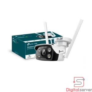 CAMARA IP EXTERIOR TP-LINK VIGI C340 4MM / 4MP / H.265+ / IP67 / SENSOR DE MOVIMIENTO / NVR